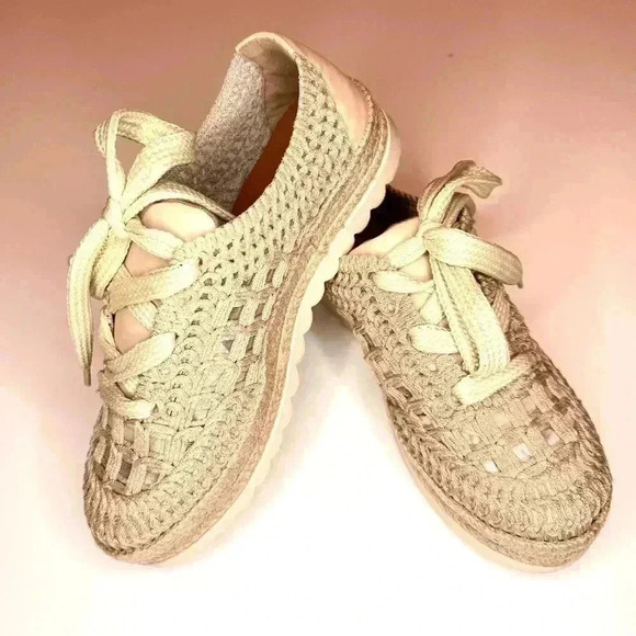 Novus Women’s Palermo Natural Multi Fabric Shoes Size -8 - Picture 3 of 10